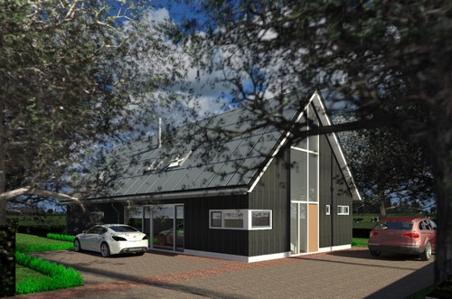 Nieuwbouw schuurwoning