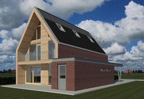 Nieuwbouw woonhuis te Meerstad Tersluis