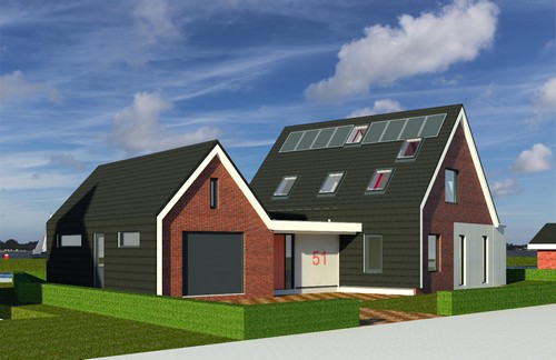Nieuwbouw woonhuis te Appingedam