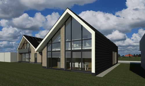 Nieuwbouw woonhuis te Overschild